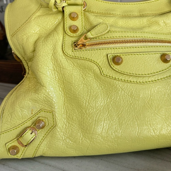 BALENCIAGA Classic City Neon Yellow June Citronna - Picture 16 of 17